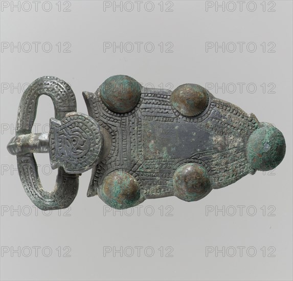 Belt Buckle, Frankish, 7th century.