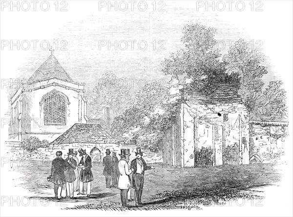 Ruins of Wolvesley Castles and Palace, Winchester, 1845. Creator: Unknown.