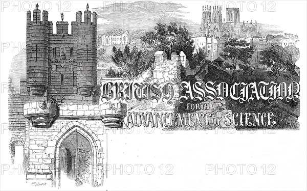 York Minster and the city walls, 1844. Creator: Unknown.