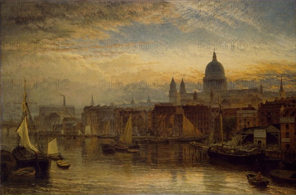 St Paul's from the River Thames