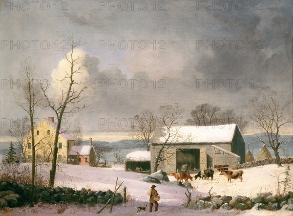 Winter in the Country, c. 1858.