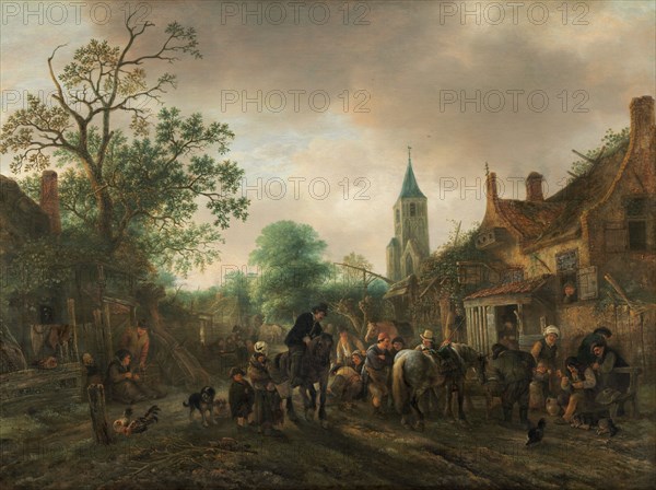 The Halt at the Inn, 1645.