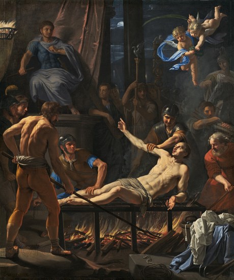 The Martyrdom of Saint Lawrence, c. 1660.