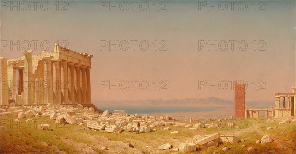 Ruins of the Parthenon, 1880.