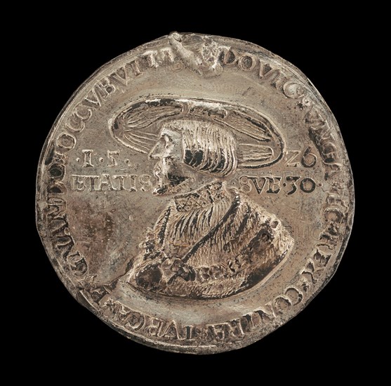 Louis II, 1506-1526, King of Hungary and Bohemia 1516 [obverse], 1526.