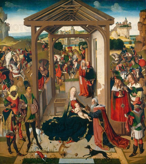 The Adoration of the Magi, fourth quarter 15th century.