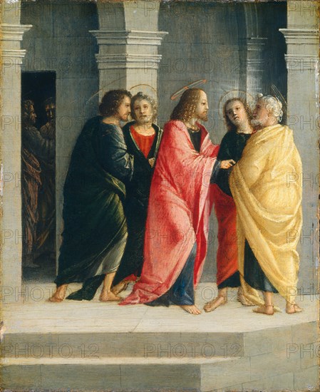 Christ Instructing Peter and John to Prepare for the Passover, 1504.