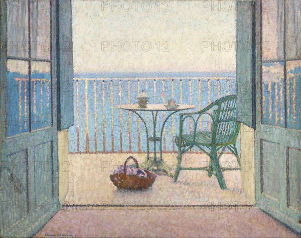 Terrasse à la fenêtre, c. 1925. Private Collection.