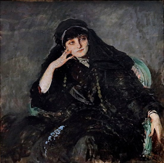 Portrait of Anna-Elisabeth, Comtesse Mathieu de Noailles (1876-1933), 1912. Found in the collection of Musée des Beaux-Arts, Nantes.