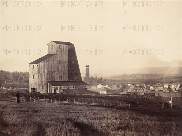 Von Storch Shaft, Del. & Hudson Canal Co., c. 1863-1865.