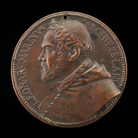 Leonardo de' Marini, died 1572, Archbishop of Lanciano [obverse], 1562-1566.