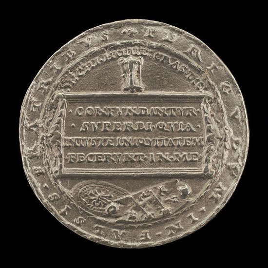 Hourglass on an Inscribed Tablet [reverse].