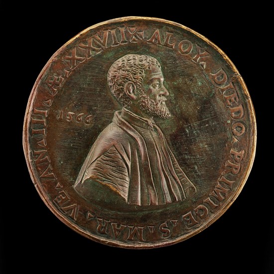 Alvise Diedo, 1539-1603, Scholar and Poet, Primicerius of Saint Mark's 1563 [reverse], 1566.