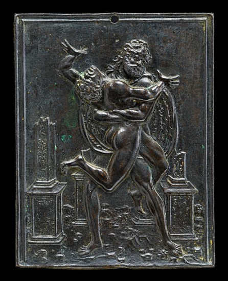 Hercules and Antaeus, late 15th - early 16th century.