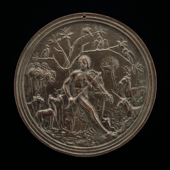 Orpheus Playing to the Animals, late 15th - early 16th century.