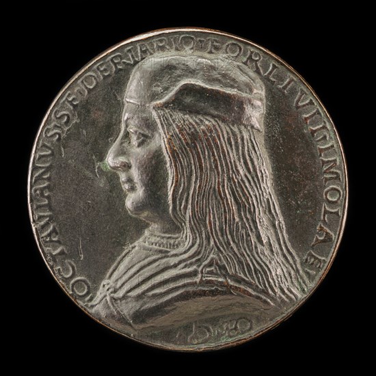 Ottaviano Sforza Riario, b. 1479, Count of Forli and Imola [obverse], c. 1498.