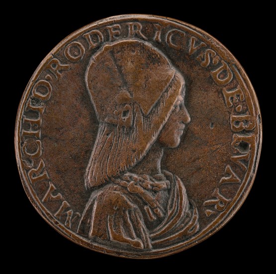 Don Rodrigo de Bivar Y Mendoza, died 1523 [obverse], 1497.