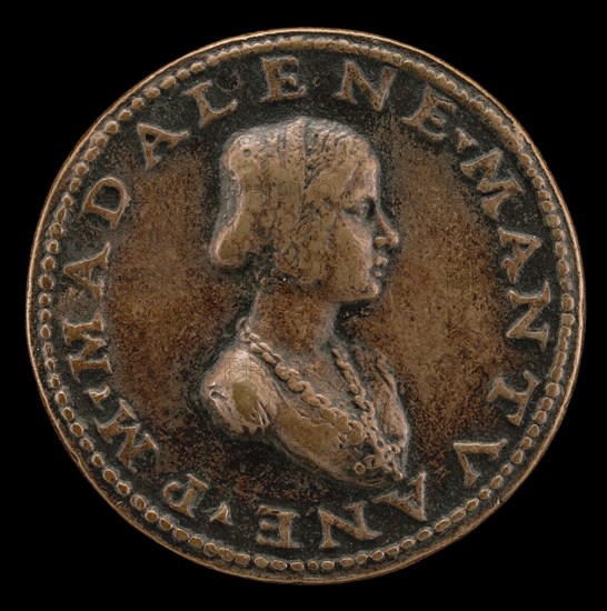 Maddalena of Mantua [obverse], probably c. 1500/1520.