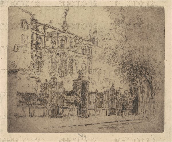 Rossetti's House, 1906.