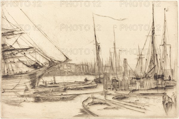 A Sketch from Billingsgate, 1878.