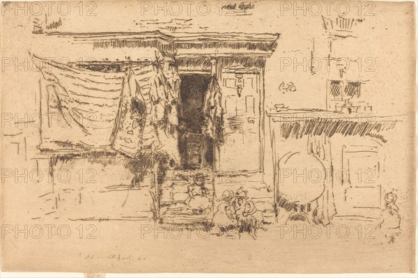 Rag-Shop, Milman's Row, c. 1886/1888.