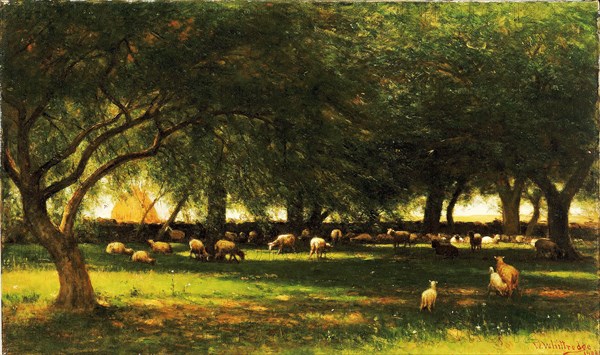 Noon in the Orchard, 1900.