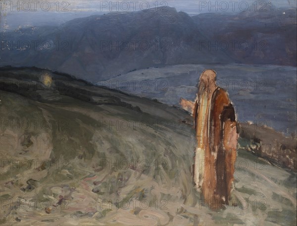 Study for Moses and the Burning Bush.