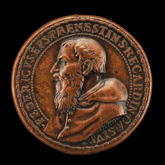 Cardinal Federico Cesi, Bishop of Palestrina [obverse], 1561.