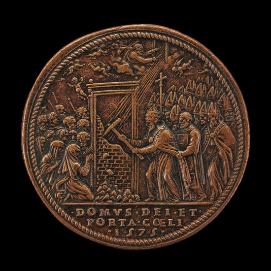 Opening of the Porta Santa [reverse], 1575.