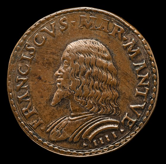 Francesco II Gonzaga, 1466-1519, 4th Marquess of Mantua 1484 [obverse], probably 1484/1506.