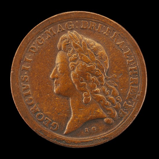 George II, 1683-1760, King of Great Britian 1727 [obverse], 1731.