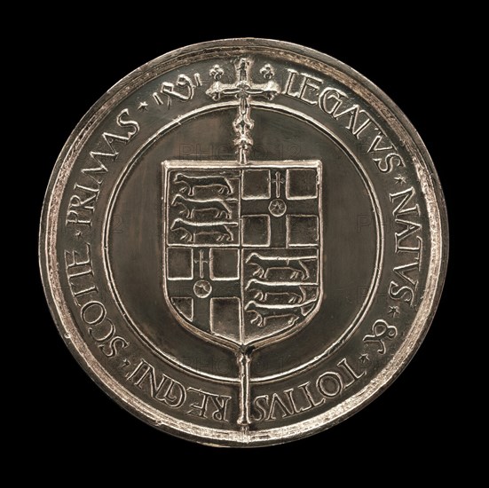 Coat of Arms and Inscription [reverse], 1491.