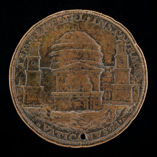 View of Saint Peter's [reverse], c. 1506.