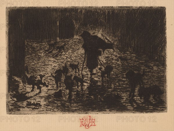 Les Noctambules (The Night Prowlers), 1876/1877.