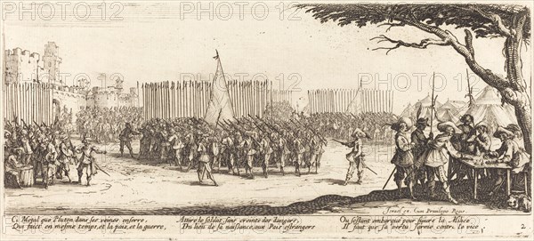 Recruitment of Troops, c. 1633.