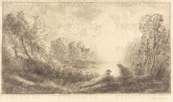 Landscape: Sunrise (Paysage: Lever du soleil).