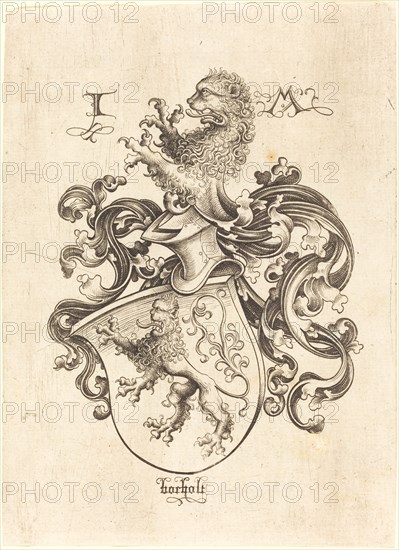 Coat of Arms with Lion, c. 1480/1490.