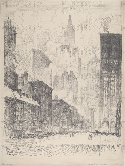 From Fulton Street, 1910.