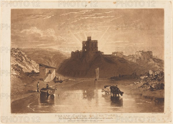 Norham Castle, published 1816.