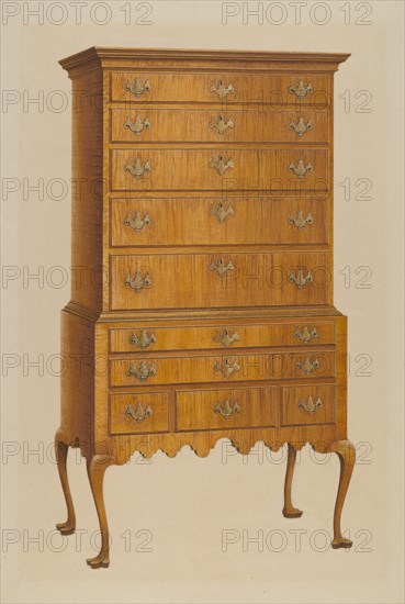 Highboy, c. 1938.