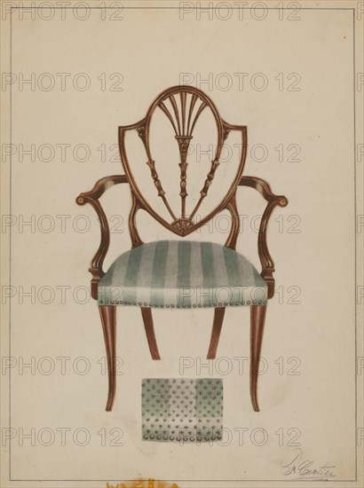 Armchair, 1935/1942.