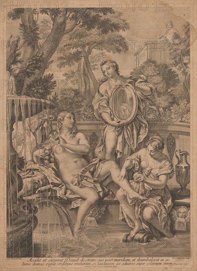 David and Bathsheba. Creator: Robert van Audenaerde.