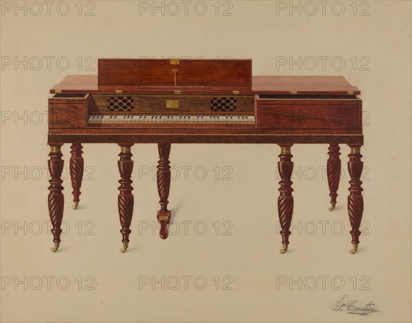 Piano Forte, c. 1936.