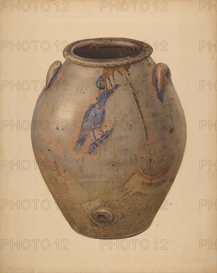 Wine or Water Jar, c. 1940.