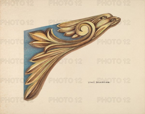 Figurehead from Yacht, 1938.