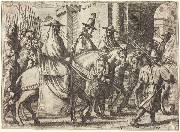 Entry into Ferrara [recto], 1612.