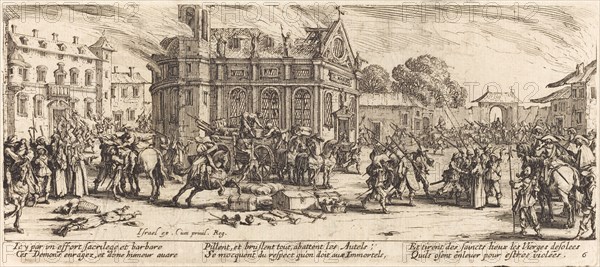 Destruction of a Convent, c. 1633.