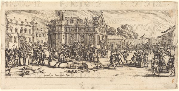 Destruction of a Convent, c. 1633.