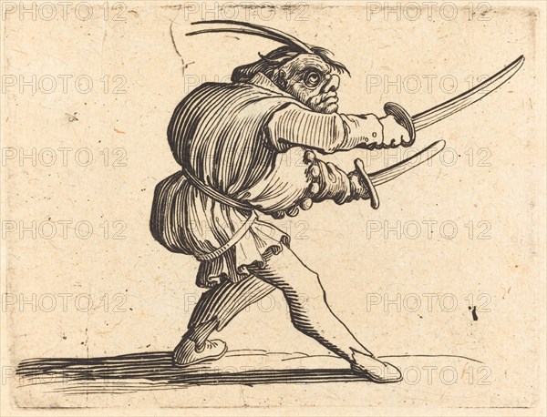 Duellist with Two Sabers, c. 1622.