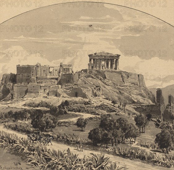 The Acropolis from the West, 1890.